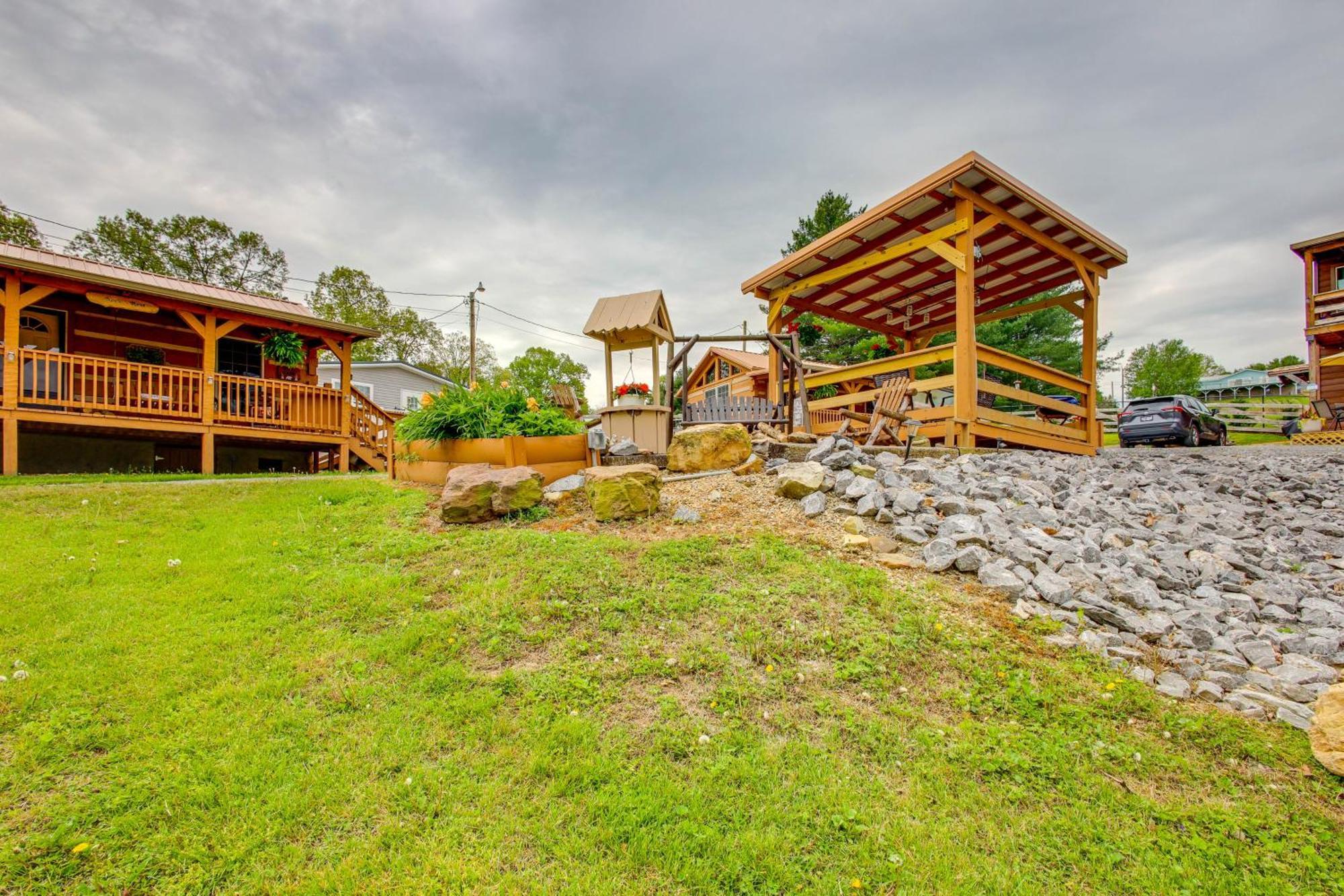 Rivers View - Cherokee Lake Cabin With Fire Pit! Bean Station Екстер'єр фото