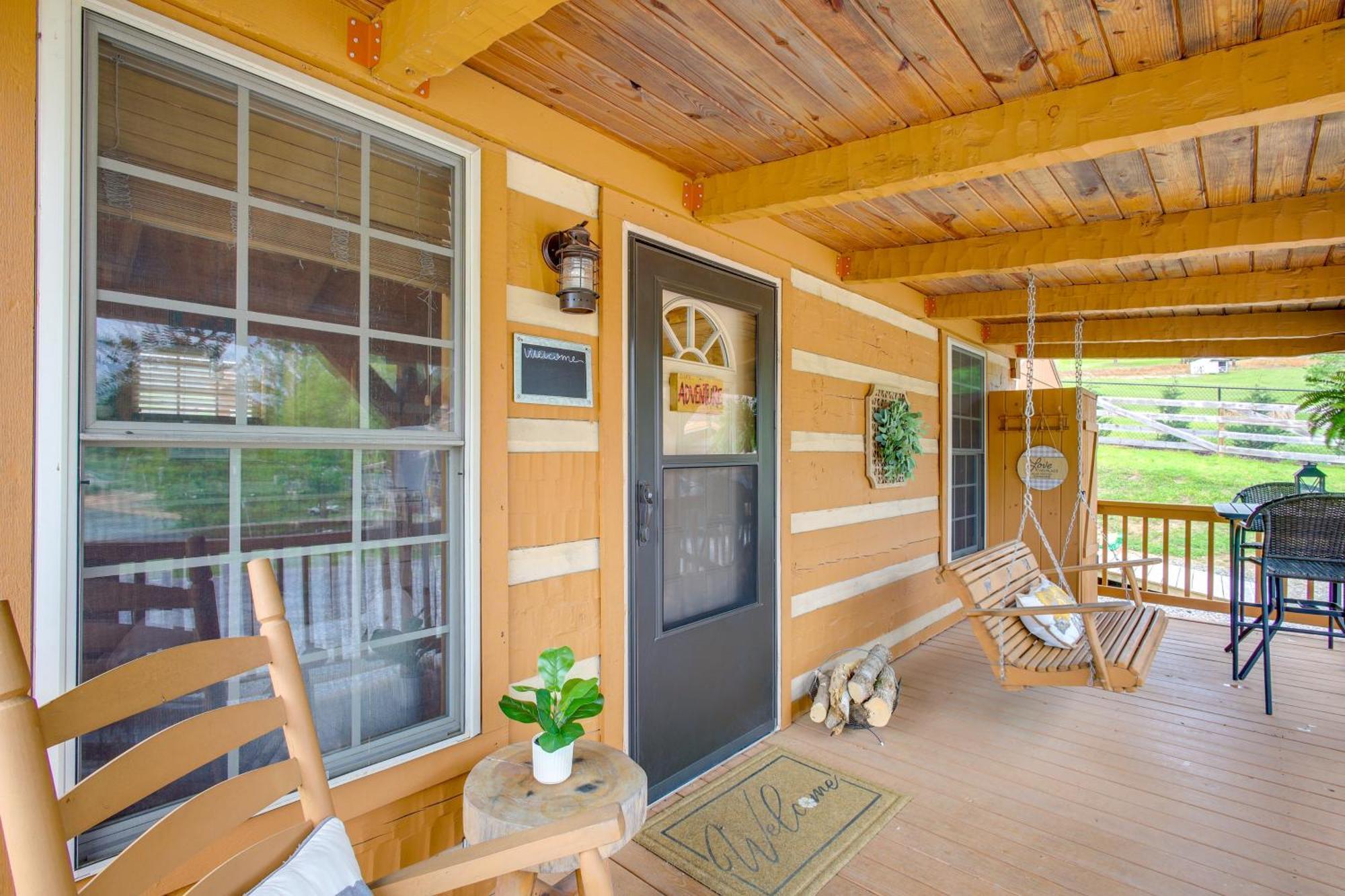 Rivers View - Cherokee Lake Cabin With Fire Pit! Bean Station Екстер'єр фото
