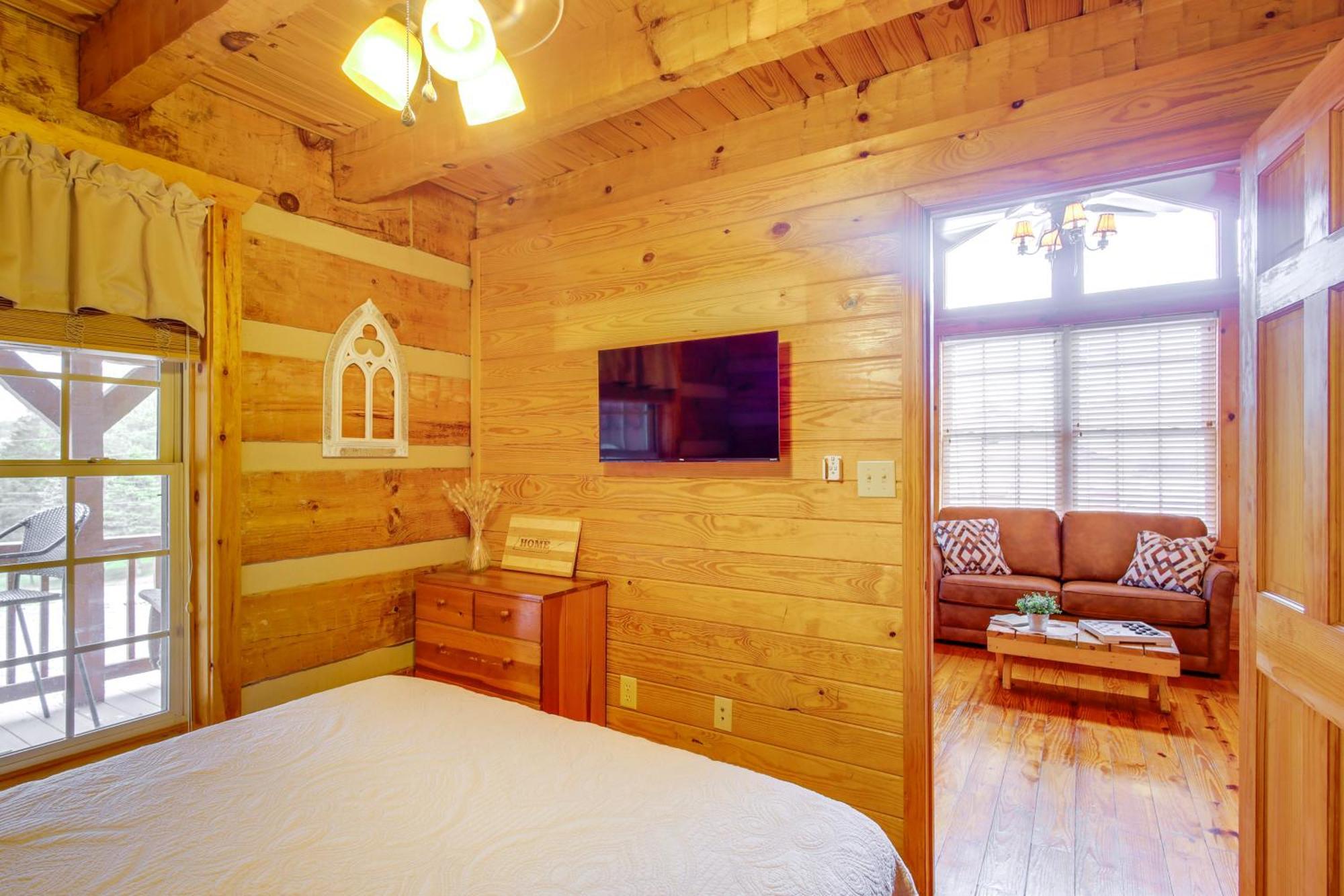 Rivers View - Cherokee Lake Cabin With Fire Pit! Bean Station Екстер'єр фото