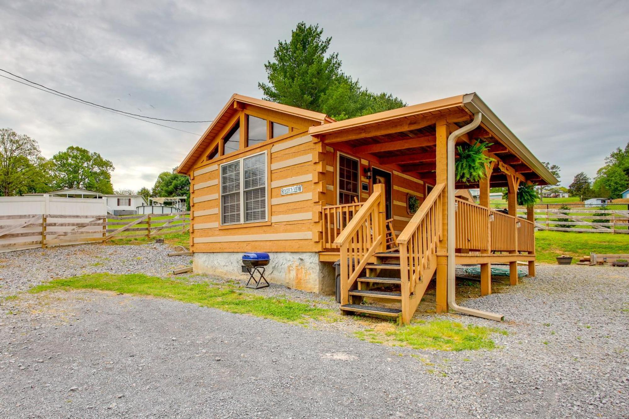 Rivers View - Cherokee Lake Cabin With Fire Pit! Bean Station Екстер'єр фото