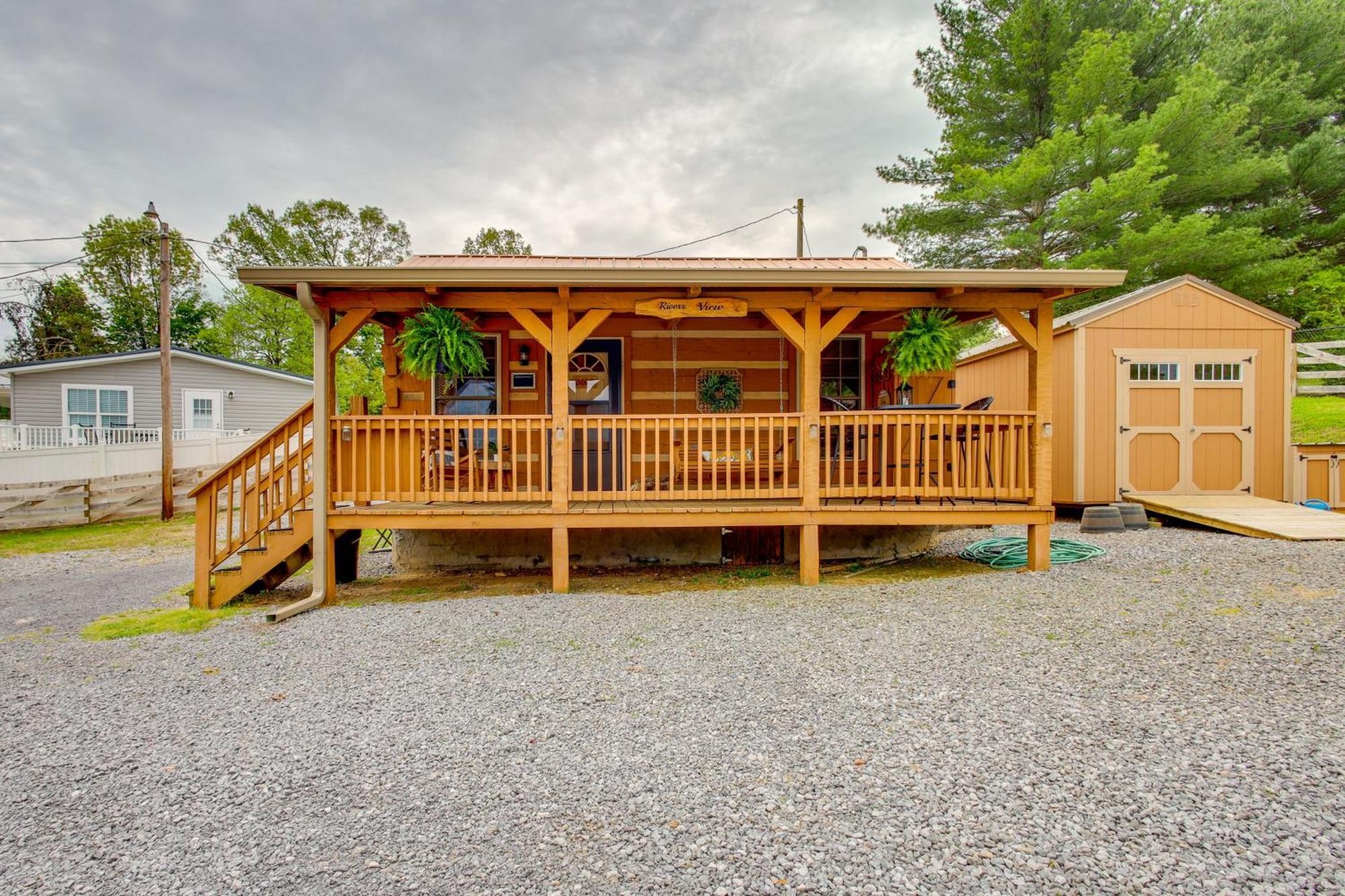 Rivers View - Cherokee Lake Cabin With Fire Pit! Bean Station Екстер'єр фото